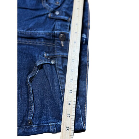 GAP Denim Slim Fit Jeans Size 36x30 Mens Stretch Dark Wash 99% Cotton - Picture 9 of 9